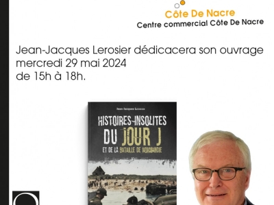 Jean-Jacques Lerosier à la maison de la presse Côte de Nacre